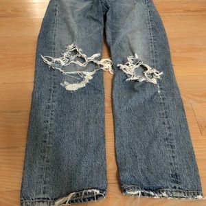 AGOLDE ripped boyfriend jeans size 26